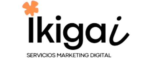 Logo de Ikigai Servicios de Marketing Digital en la barra del menú